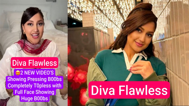Diva Flawlwss Nude For First Time – Topless with Full Face