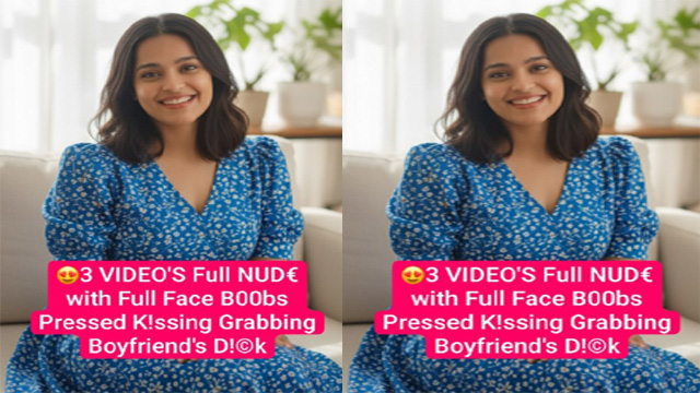 Desi GF Latest Most Exclusive – Viral Boobs Pressed – Kissing Grabbing Boyfriend’s Dick Video